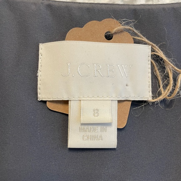 Like New. 100% Silk Ruched Chiffon Dress. Deep Taupe Size 8 Mirabelle - Picture 15 of 16